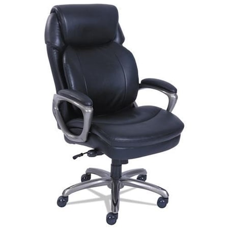 Lf Products Pte High-Back Executive Chair, Black 48965
